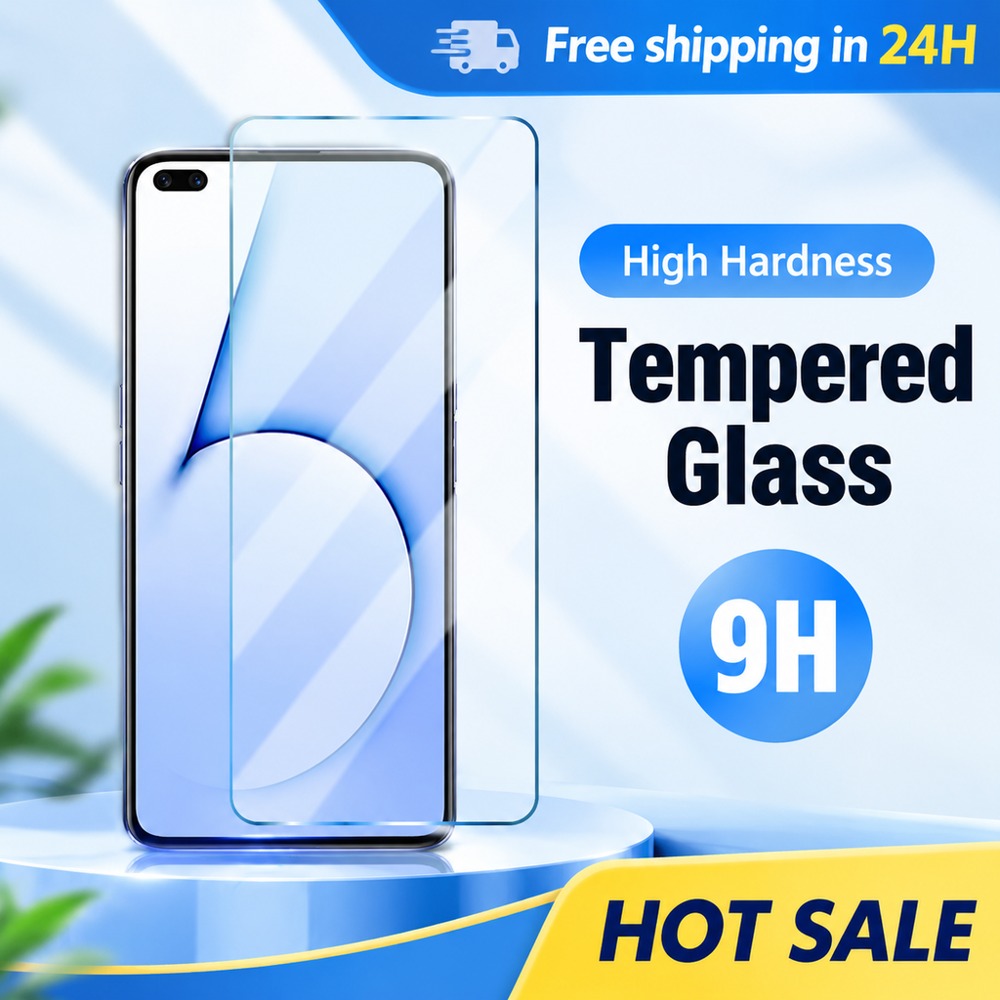 Realme C67 - 1 stuks gehard glas voor Realme