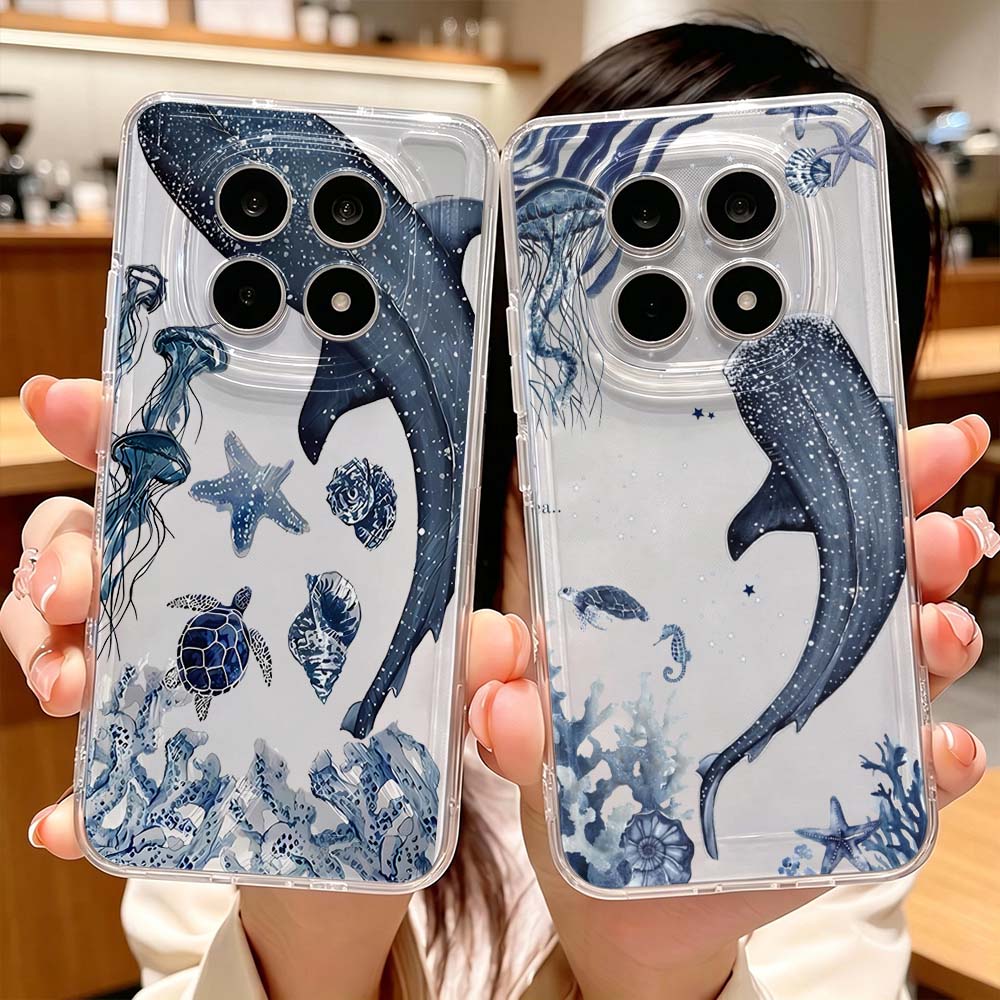 Telefoonhoesje met oceaanwalvi - Xiaomi Poco X6 recensie en prijs