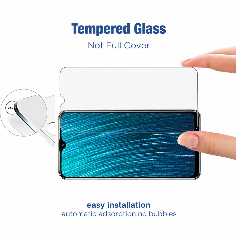1 stuks gehard glas voor Realm - Realme C67 recensie en prijs